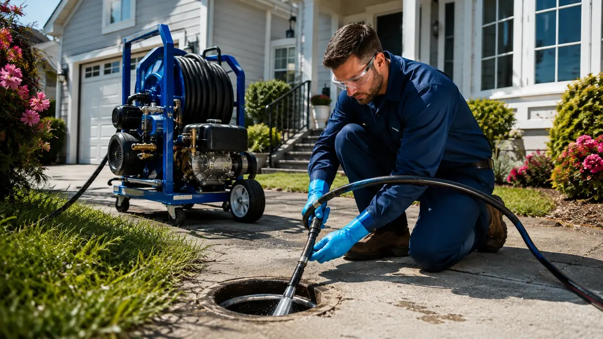 Residential Hydro Jet Drain Cleaning in Rosemead